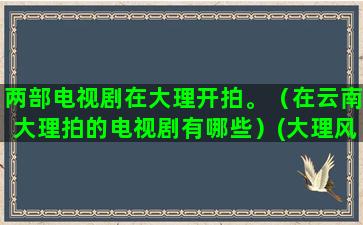 两部电视剧在大理开拍。（在云南大理拍的电视剧有哪些）(大理风云电视剧)